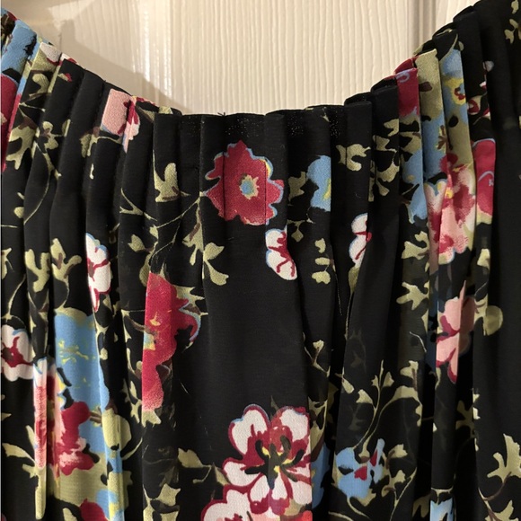 Suzi Chin for Maggy Boutique Pink and Red Sleeveless Maxi Sundress Size 14 - Picture 7 of 9